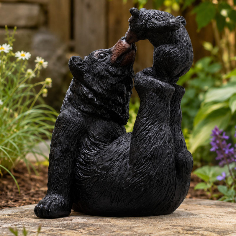 Statue de jardin Dudey Bear