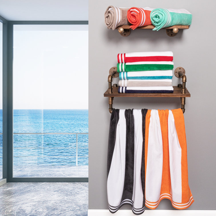 DKNY Cabana Stripe Beach Towel – decoratd