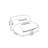 Modern Simple Fashion Sofa 31.49 Wide