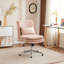 Chaise de bureau rembourrée sans accoudoirs sans roulettes-1534294523