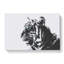 White Bengal Tiger In Abstract - Wrapped Canvas-55301249
