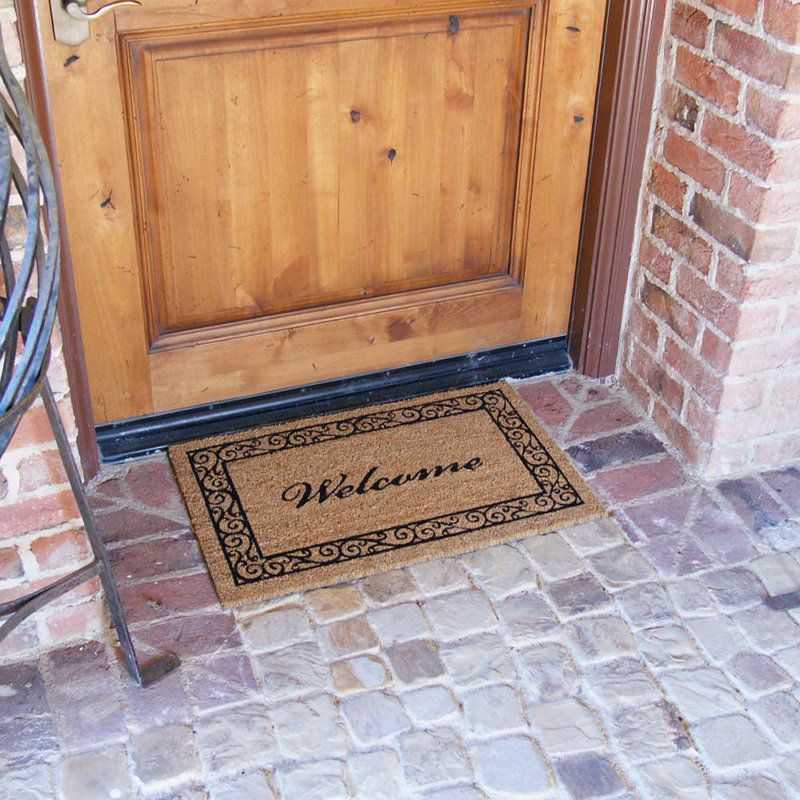Tapis d'entrée antidérapant Ridgeville, Rectangle 2 pi x 4 pi 9 po