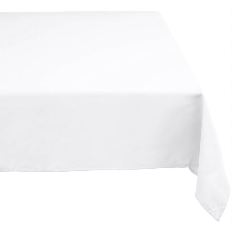 Kristina Solid Color Tablecloth, 84" L x 60" W, Natural