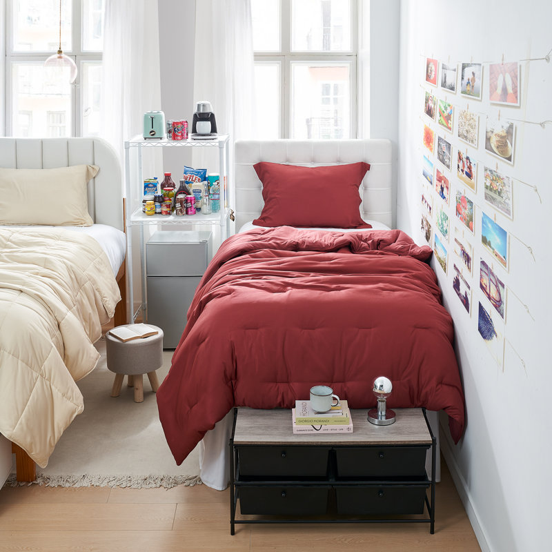 Bamlin Butter - Coma Inducer Oversized Cooling Comforter Set, Twin Extra Long Comforter + 1 Standard Sham