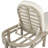 Chaise Lounge Premium Acacia Wood Patio Recliner with Arched Backrest-2059236215-2059236212