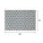 Vries Geometric Non-Skid Kitchen Mat-1920559483