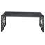 Ensemble de tables d'appoint 3 pièces Modern Modern Black Cocktail Table