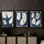 FLORAL Series DCCVIII  -Custom Framed  Wrapped Gallery Canvas - 3 Pieces-663148905-663148908