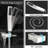 Complete Shower System with Rough-in Valve with 10 Inches Rain Shower Head-116239034