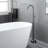 Single Handle Floor Mounted Clawfoot Tub Faucet-117326435