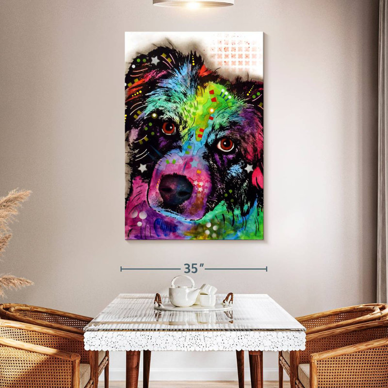 Brampt Aussie, 51" H x 34" W