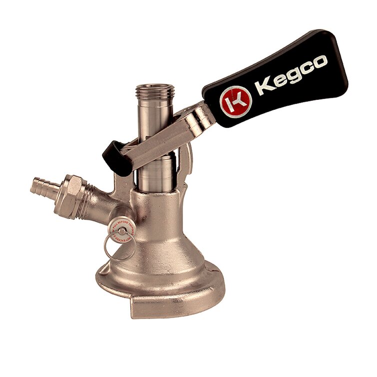 Kegco Brass Single Tap Conversion Kit with Adjustable Temperature