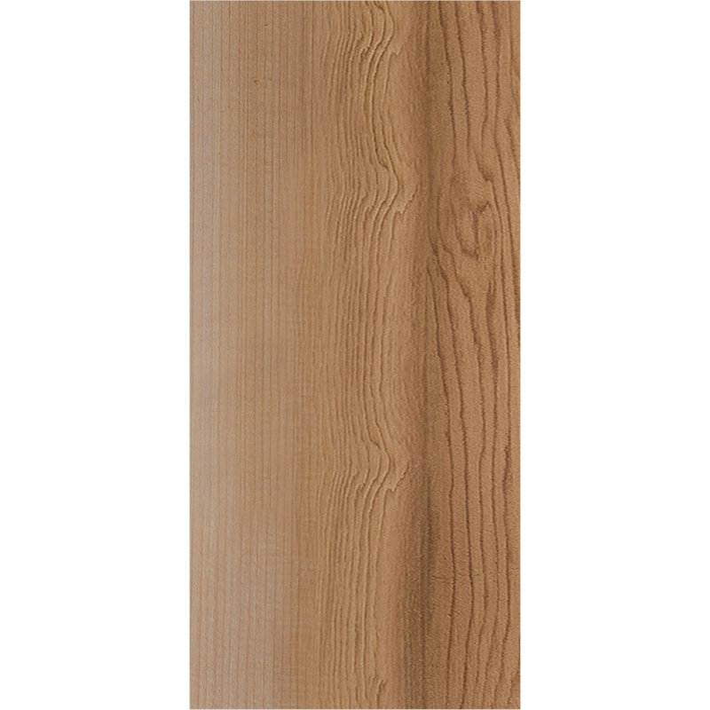 Queue de chevron lisse Huntington, Cèdre rouge, 8"H x 3 1/2"W x 18"L