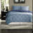 Reversible Diamond Quilting Bedding Sets, Hypoallergenic Polyester Comforter, Modern Style For Cozy Home