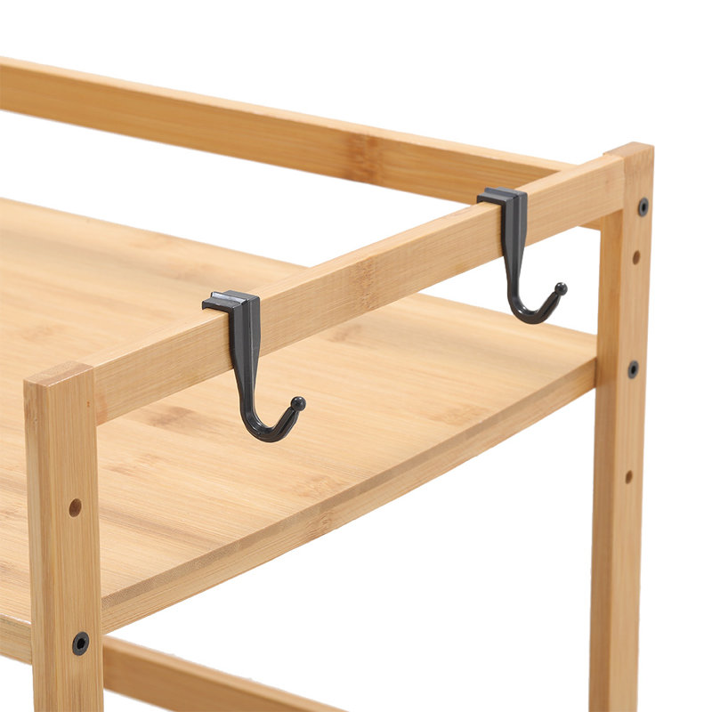 Crume Freestanding Bamboo Spice Rack