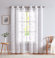 Carmella Semi-Sheer Grommet Curtain