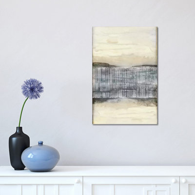 Divided Horizon II by Jennifer Goldberger - Wrapped Canvas Painting