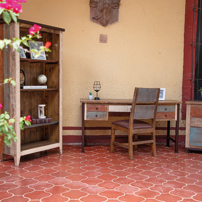Bureau en bois massif Dodge Lupita Reclaim