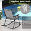  Chaise berçante pliante pour patio 2 pièces 2 pièces-598788153
