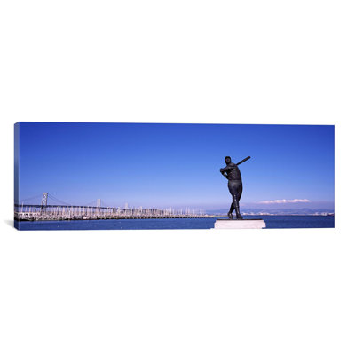 «San Francisco Bay, Bay Bridge, San Francisco, California», reproduction de photo sur toile