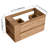 Wall Mount Bathroom Vanity 36", 45 Bevelled Handle, Soft Close 2/3 Extended Drawer, Imitative Oak, Plywood, Adjustable Shelves, Space Idea Mounted Renovation Project-1639747144