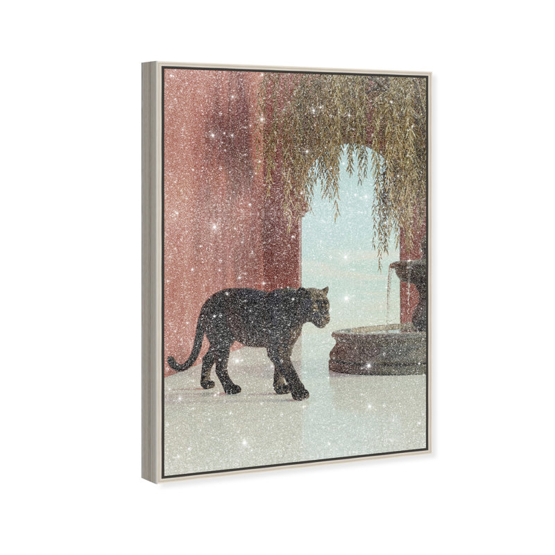 At The Palace Print by Oliver Gal, 31"H x 46"W, Silver Floater Frame