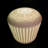 Cupcake Shape With Rose Patterned Top Led Night Light