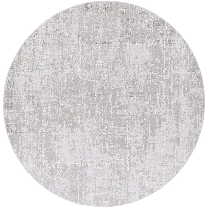 Omaha Abstract Indoor Rug, Round 7'