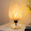 Lampe de table beige 11,41 "Oak Brook