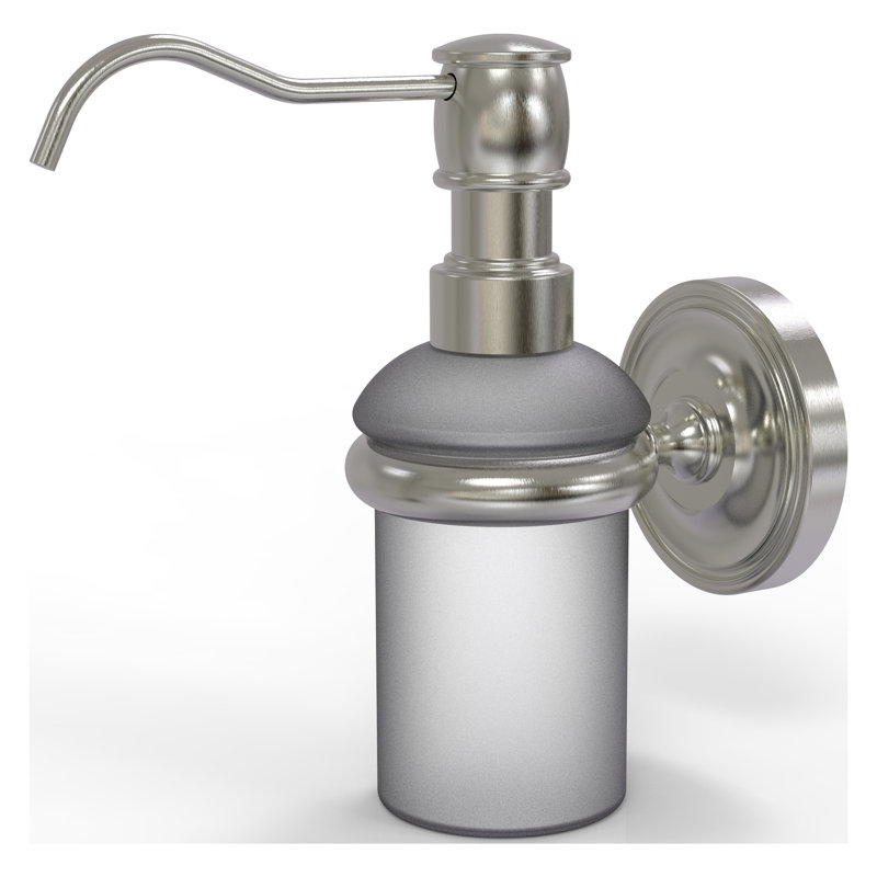 Gober Soap Dispenser, Satin Nickel