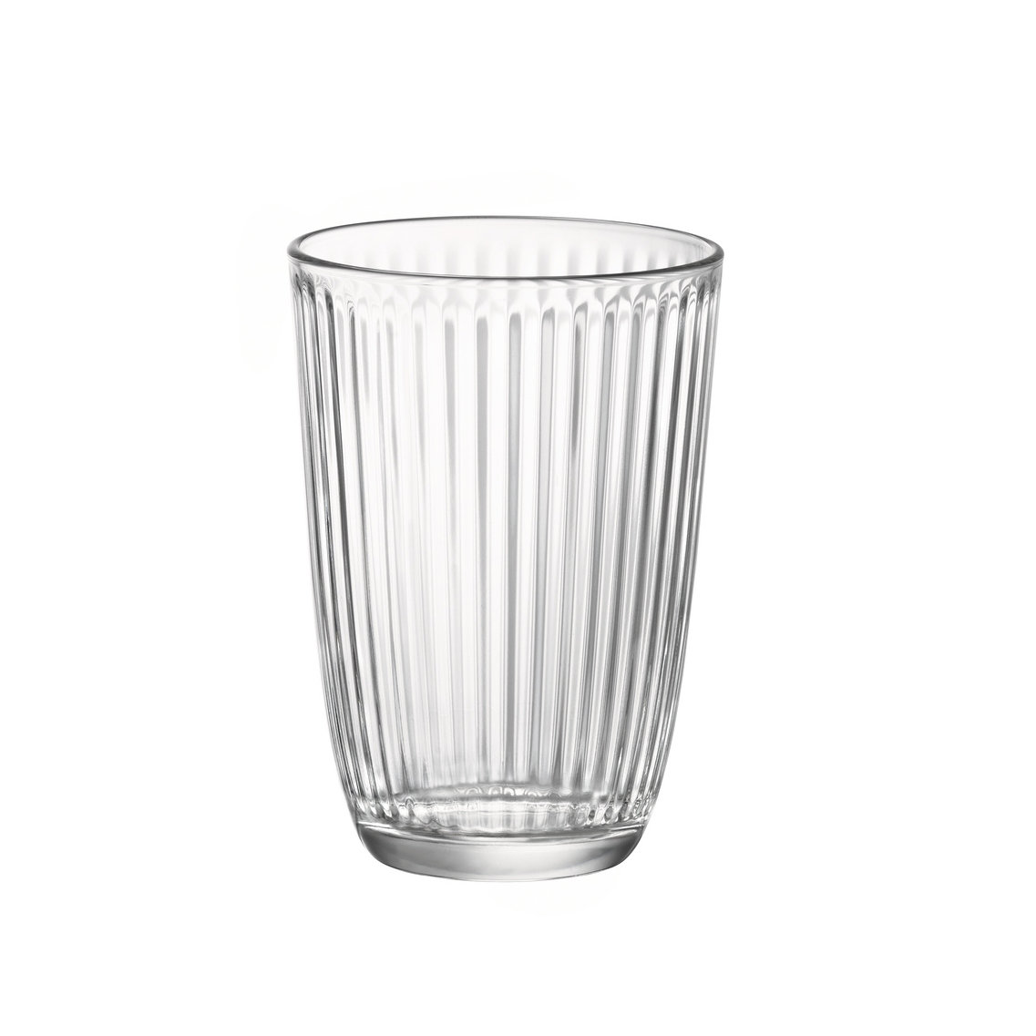 Line Water Drinking Glasses, 13.25 oz., White