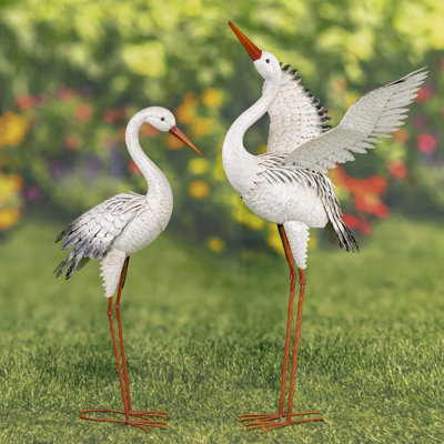 Boehlke Animals Weather Resistant Metal Garden Statue