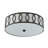Hershberger Metal LED Flush Mount-123703133-123703135