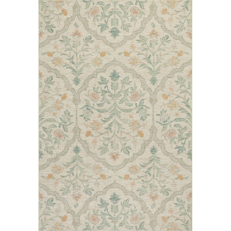  Tapis lavable Mirzelle, Rectangle de 5 pi x 8 pi