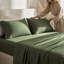 Ensemble de draps 100% rayonne de bambou 400 fils 4 pièces, draps ultra doux et respirants-132650157-132650161