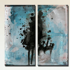 « inkd viii », ensemble de 2 reproductions d’art sur toiles