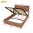 Kira Queen Solid Wood Platform Bed