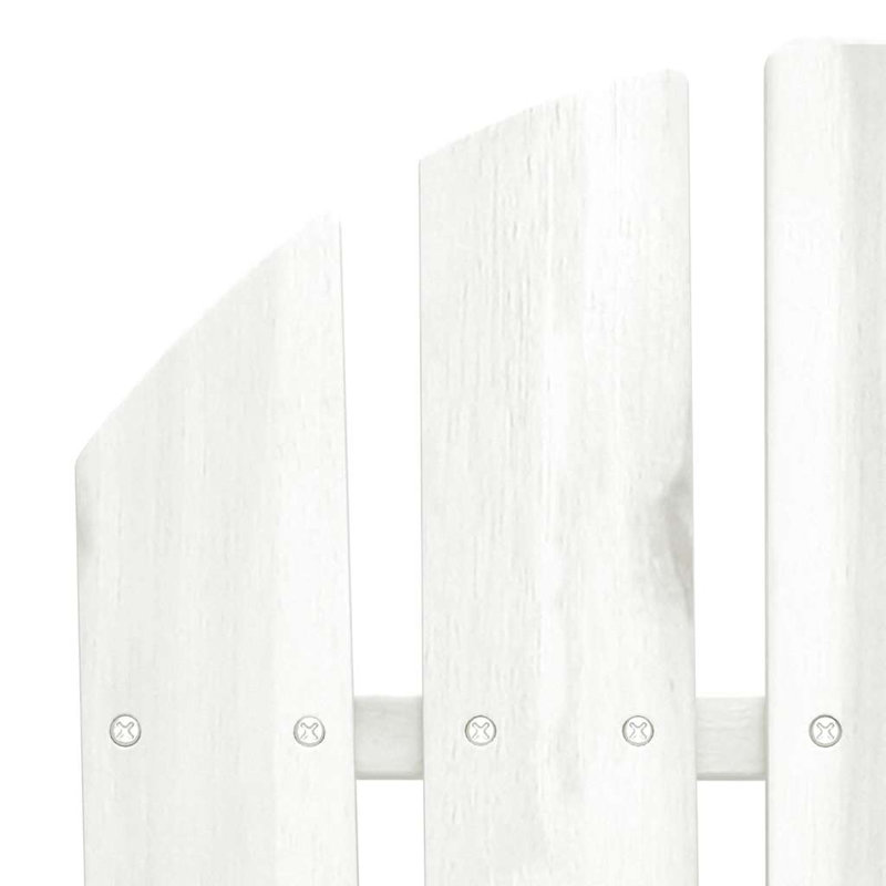 Ahaan Fir Outdoor Adirondack Chair, White