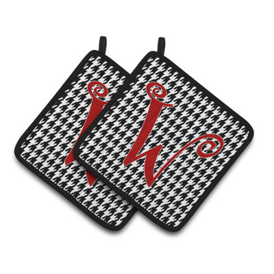 Caroline's Treasures Houndstooth Polyester Potholder