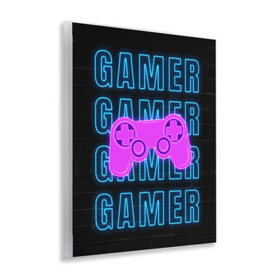 «Neon Gamer Words» par Nina Blue