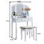 Bureau de coiffeuse avec tabouret