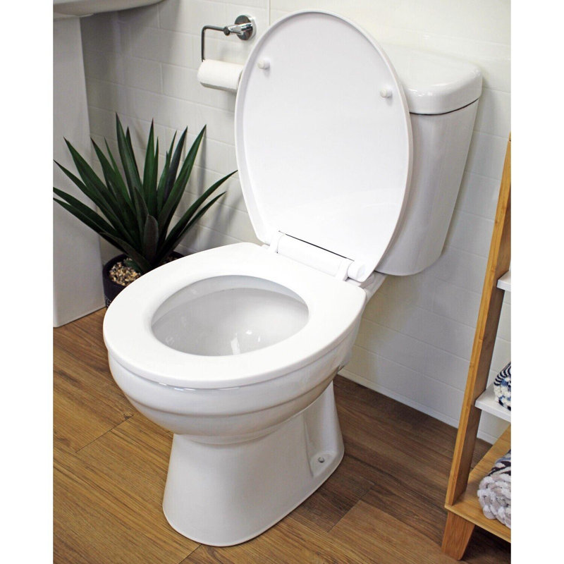Manolla Soft Close Round Standard Toilet Seat