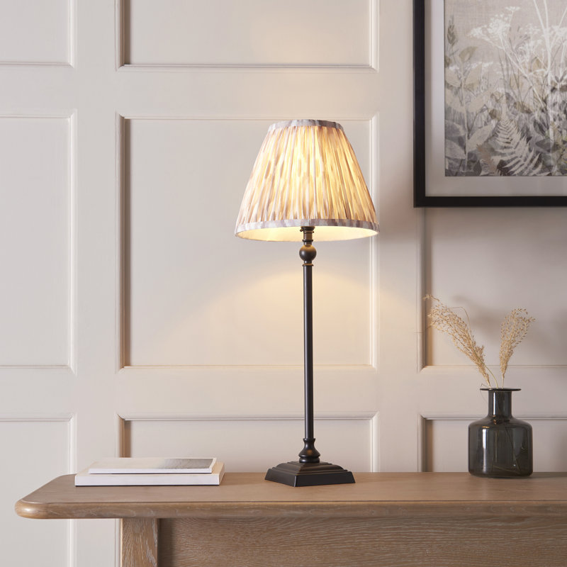 Lila Table light with 25cm shade, Beige, Black