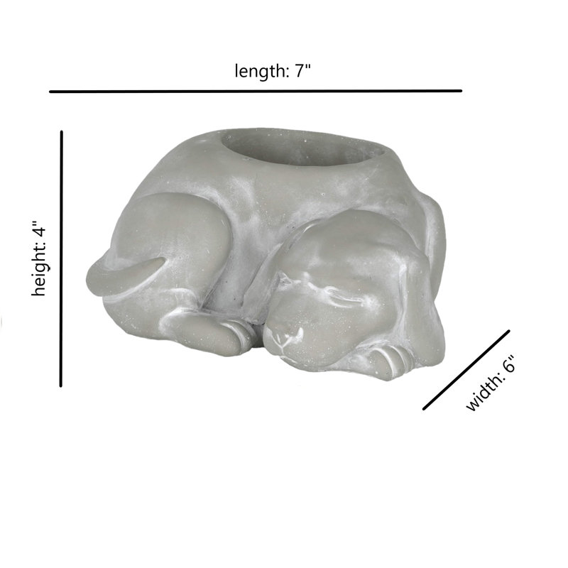 Florijan Pot Planter, Gray
