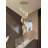 Balazs 12-Light Crystal Column Chandeliers 10ft Long Foyer Pendant Light Dimmable 3000-6000K LED