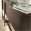 Bureau, finition brune