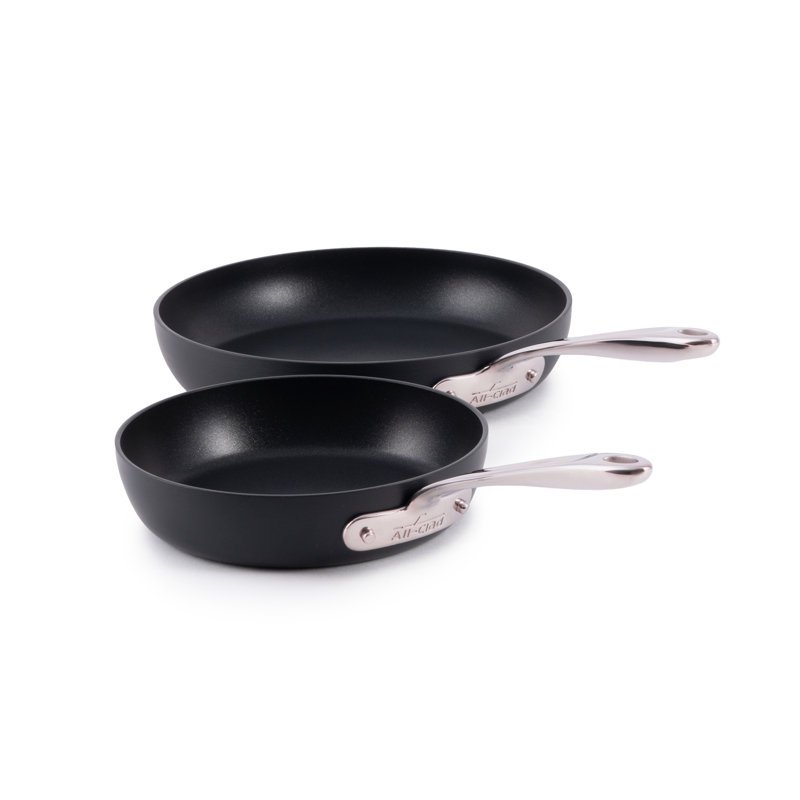 Batterie de cuisine antiadhésive 2 pièces All-Clad HA1, 8 et 10 pouces