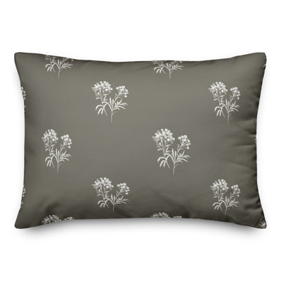  Coussin décoratif floral intérieur / extérieur en polyester