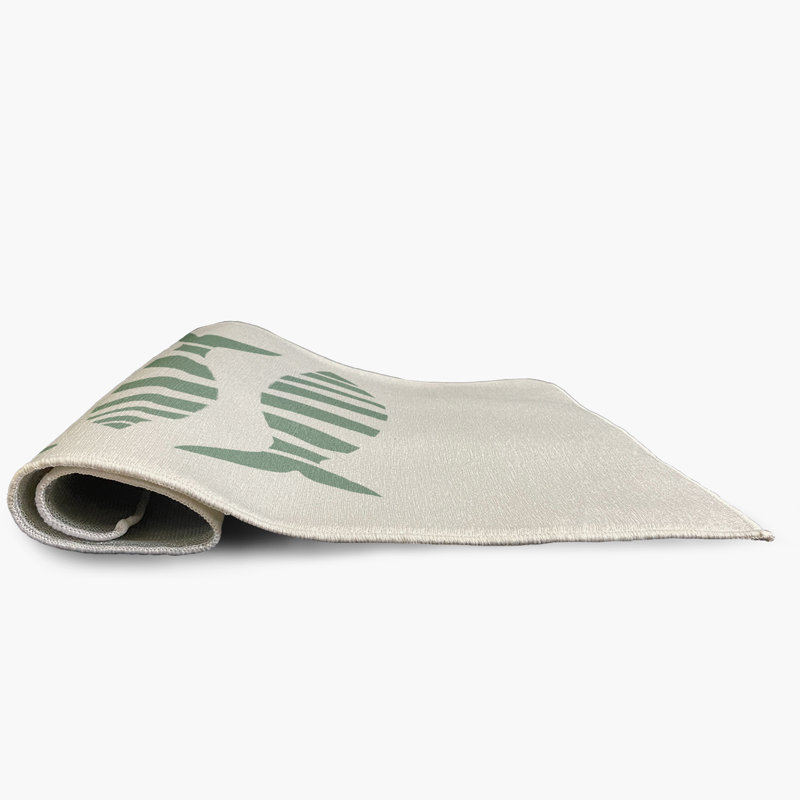 Mappsville Chenille Animal Print Indoor / Outdoor Rug, Rectangle 8' x 10'
