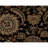 Manchuria One-of-a-Kind Runner 2'6" x 12' New Age Runner Wool Area Rug in Black